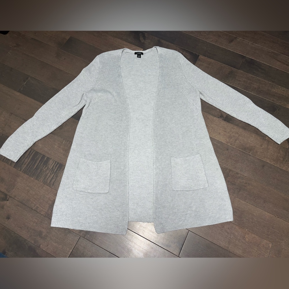 Halogen cashmere blend knit cardigan XL